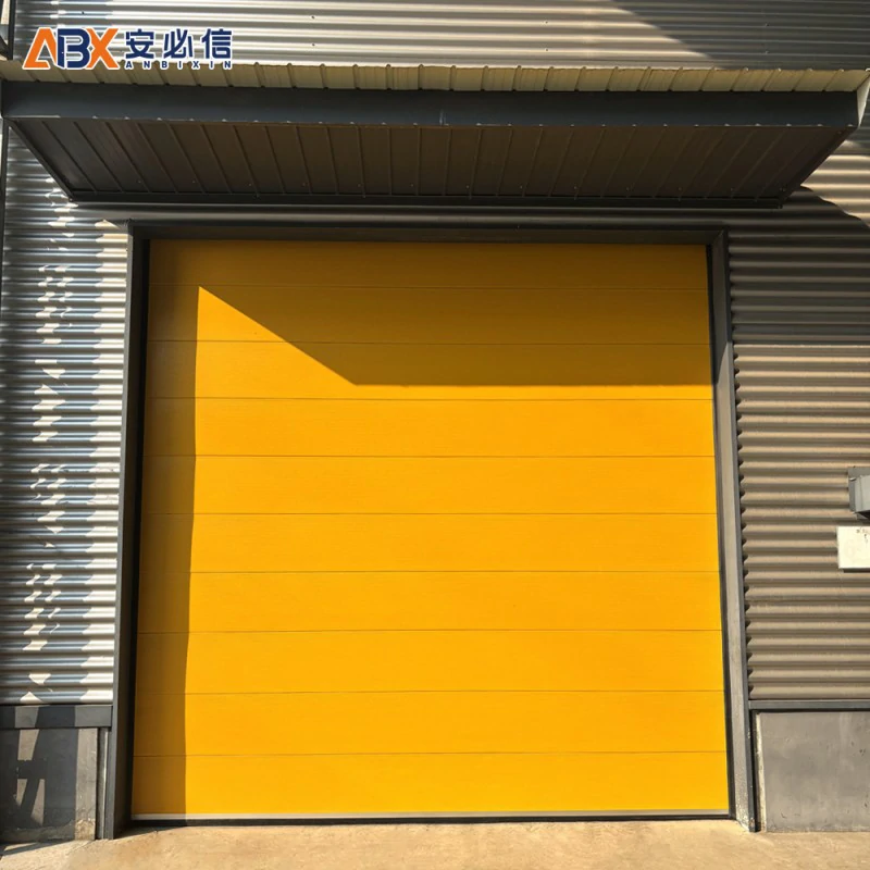 白银铝合金提升门